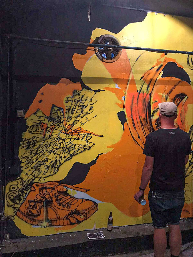 Graffiti Workshop 2020 - Autonomes Jugendzentrum Erfurt