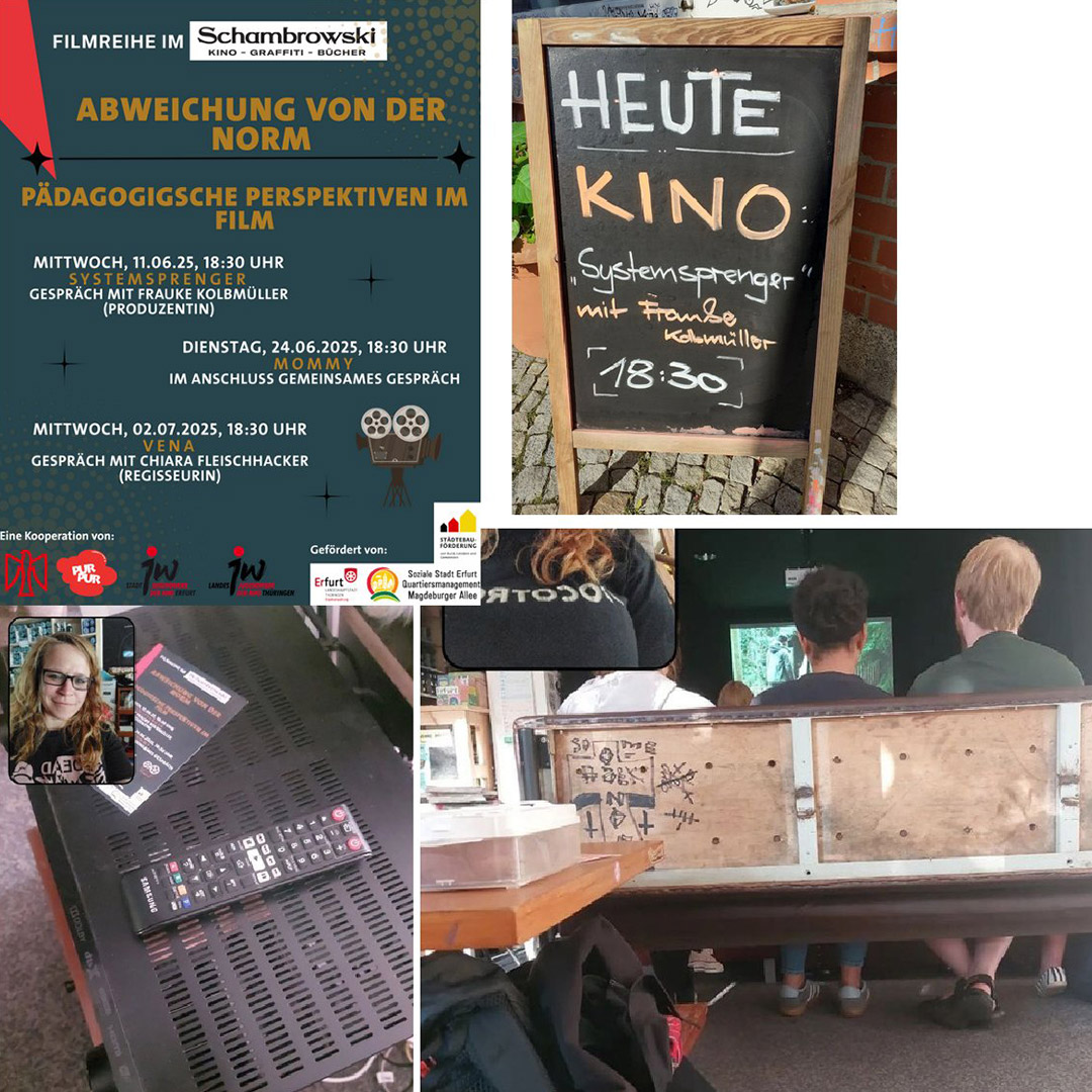 Filmreihe "Pädagogik im Film" Kidsklub Purpur 2025